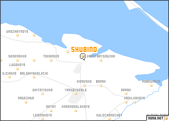 map of Shubino