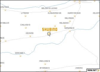 map of Shubino