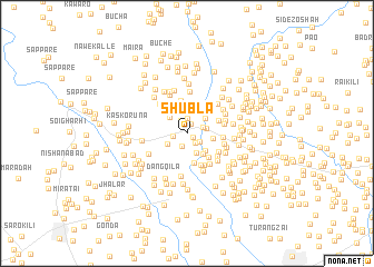 map of Shubla