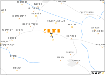 map of Shubnik