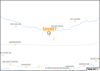 map of Shubot