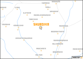 map of Shubovka