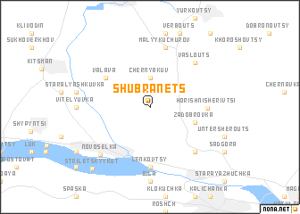 map of Shubranets