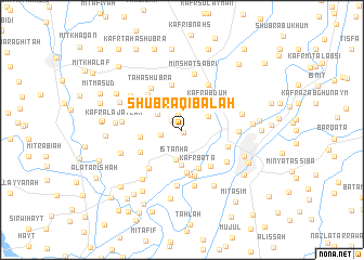 map of Shubrā Qibālah