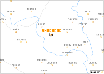 map of Shuchang