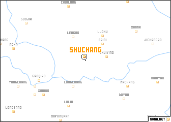 map of Shuchang
