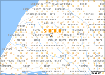 map of Shu-chün