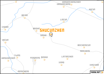 map of Shucunzhen