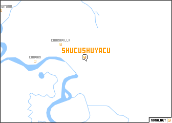 map of Shucushuyacu