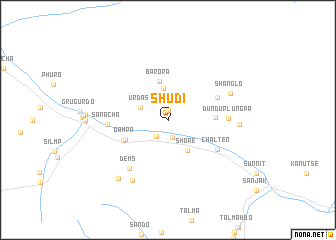 map of Shudi