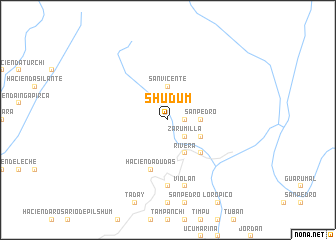 map of Shudum