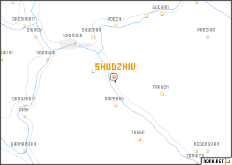 map of Shudzhiv