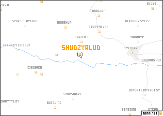 map of Shudzyalud