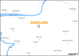 map of Shu\