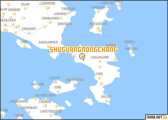 map of Shuguangnongchang