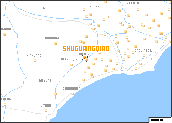 map of Shuguangqiao