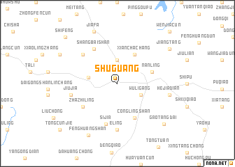 map of Shuguang