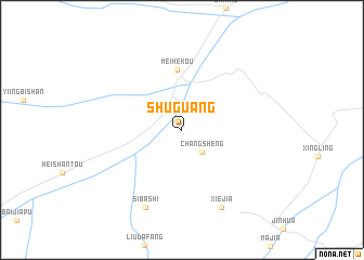 map of Shuguang