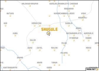 map of Shugule