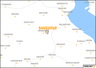 map of Shugunur