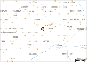 map of Shuhayb