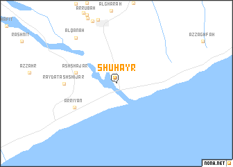 map of Shuḩayr