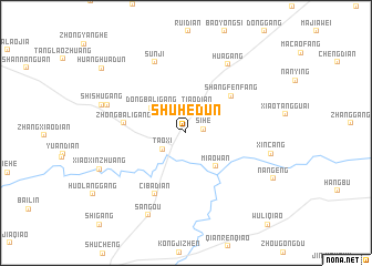 map of Shuhedun