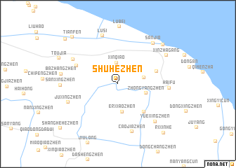 map of Shuhezhen