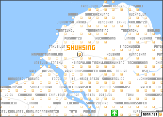 map of Shu-hsing