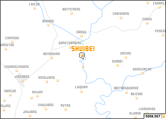 map of Shuibei