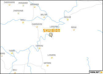 map of Shuibian