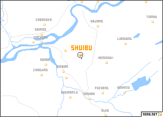 map of Shuibu