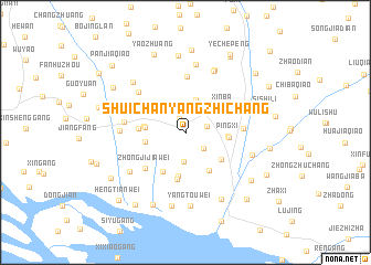 map of Shuichanyangzhichang