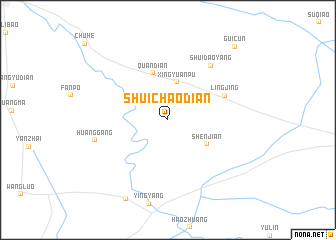 map of Shuichaodian