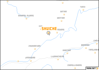 map of Shuiche