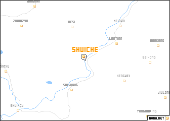 map of Shuiche