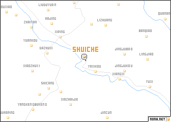 map of Shuiche