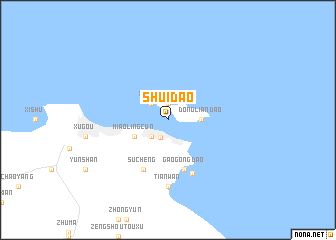 map of Shuidao