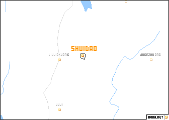 map of Shuidao