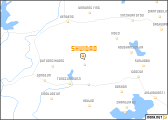 map of Shuidao