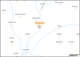 map of Shuidi