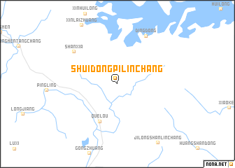 map of Shuidongpilinchang