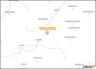 map of Shuidong