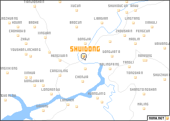 map of Shuidong