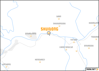 map of Shuidong