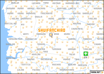 map of Shui-fan-chiao