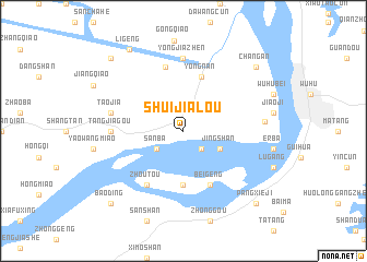 map of Shuijialou