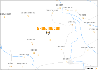 map of Shuijingcun