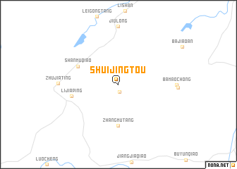 map of Shuijingtou