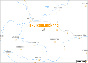 map of Shuikoulinchang